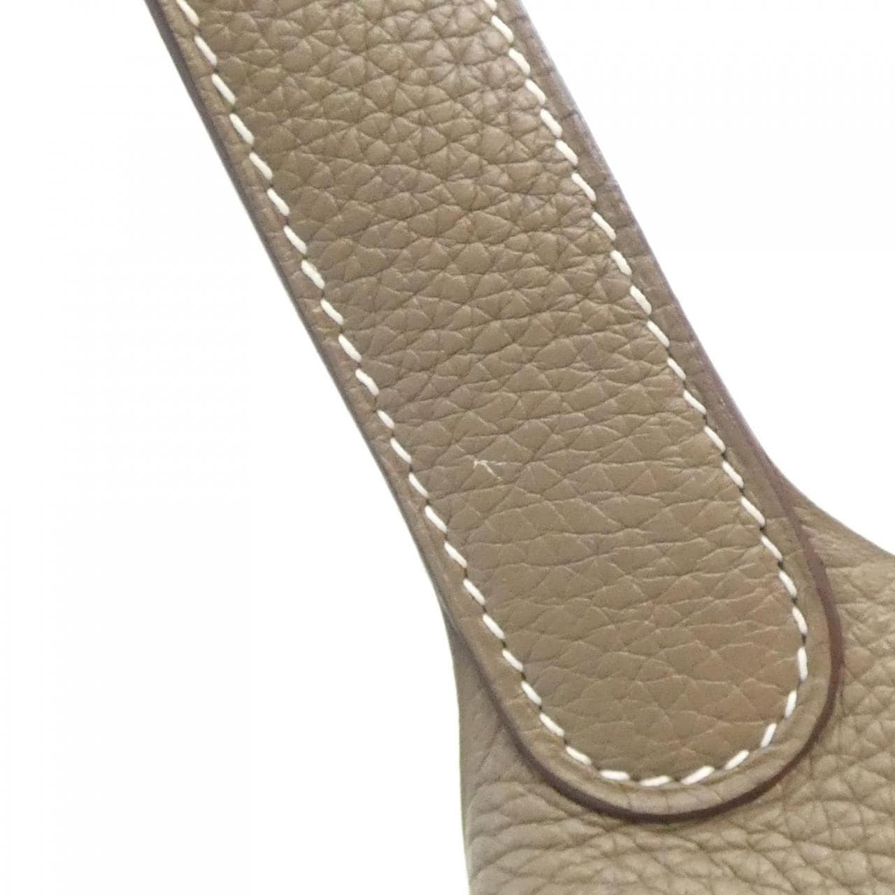 HERMES Picotin 060991CK Handbag Clemence 4