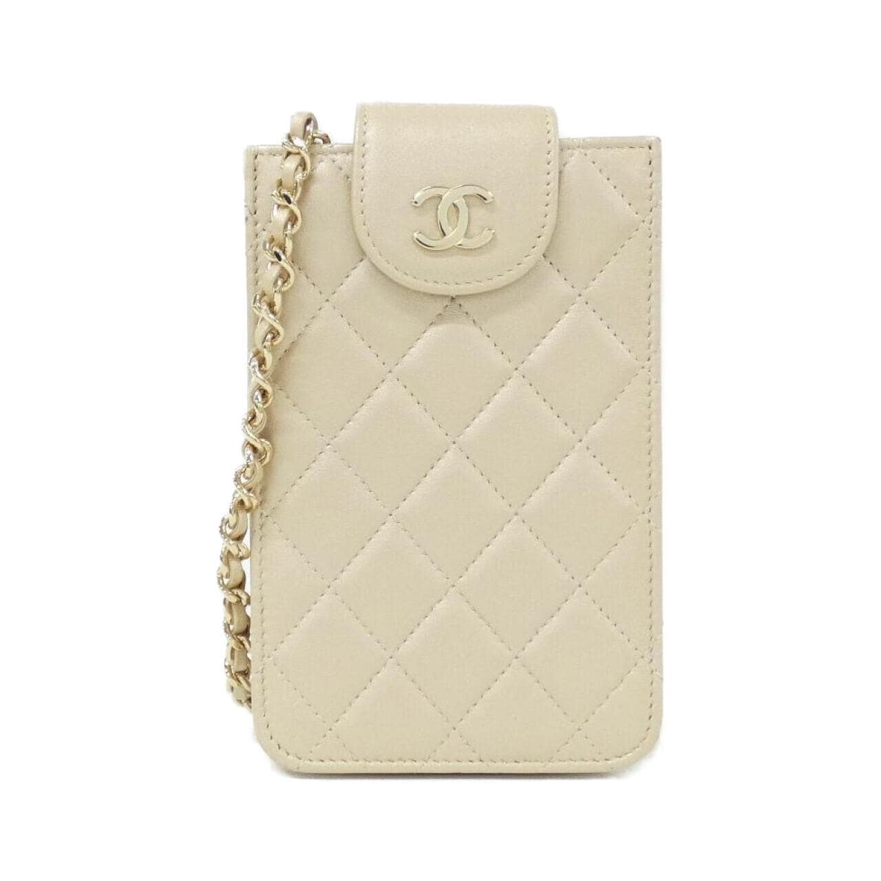 CHANEL 銀包 羊皮