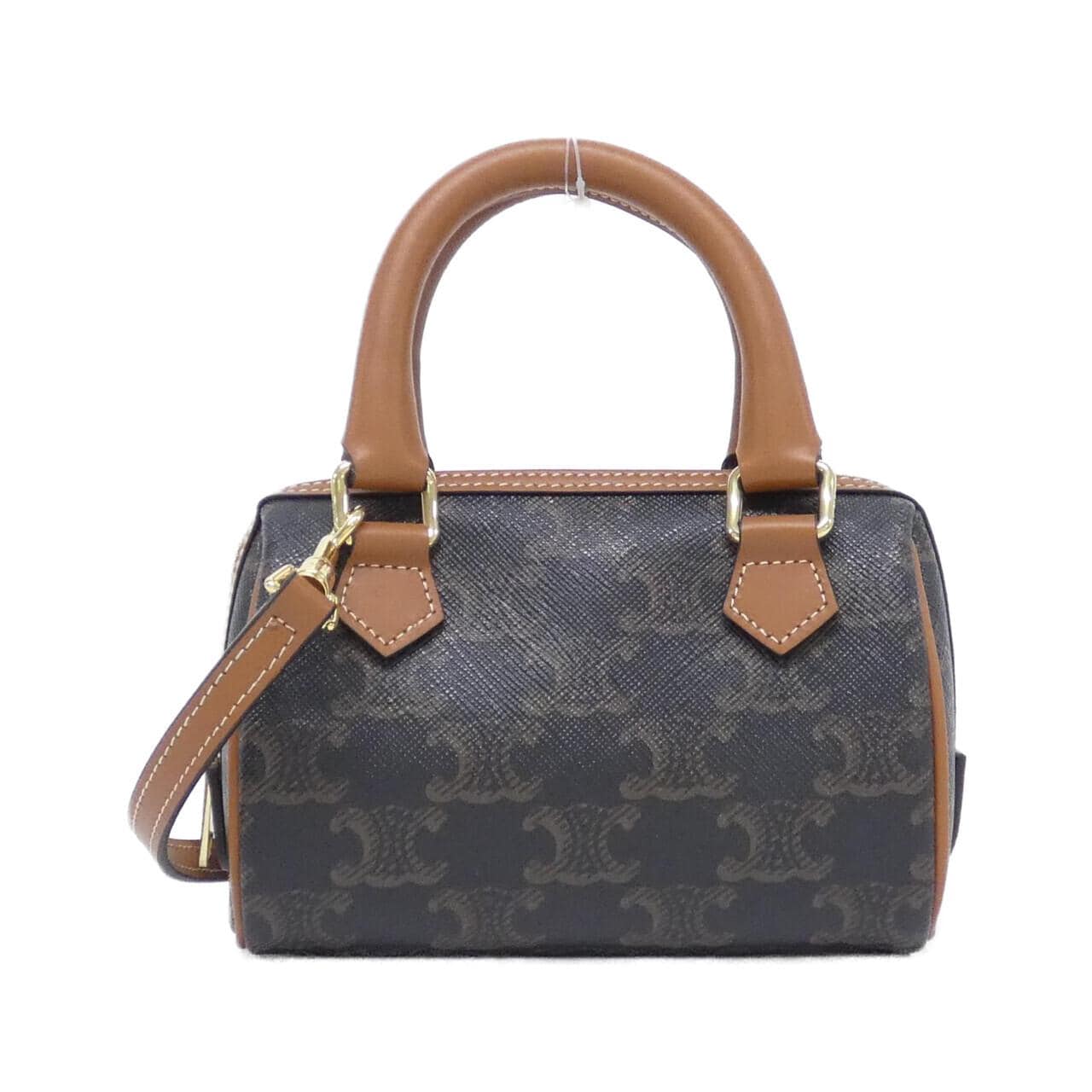 CELINE 10P042EUP Shoulder Canvas