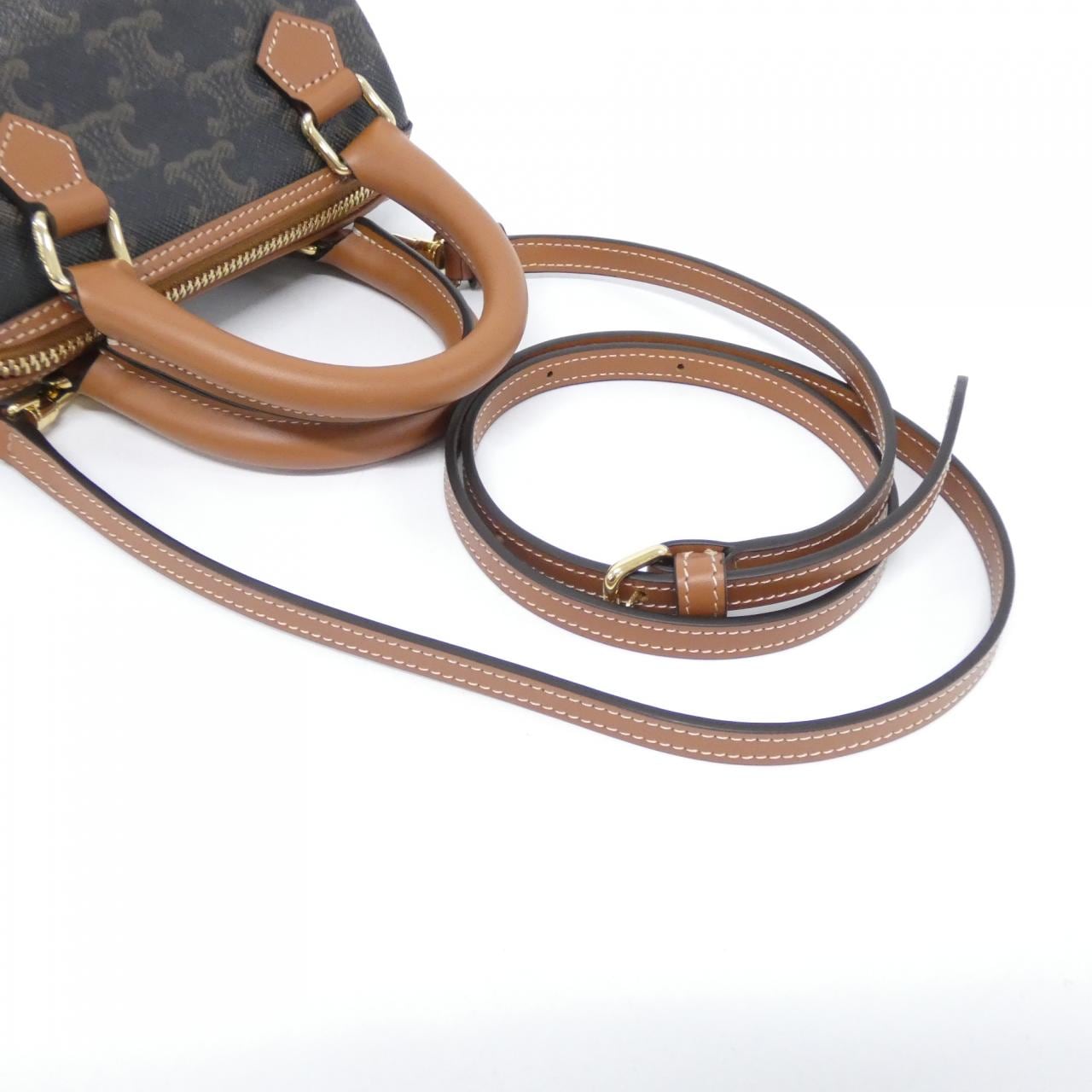 CELINE 10P042EUP Shoulder Canvas 3