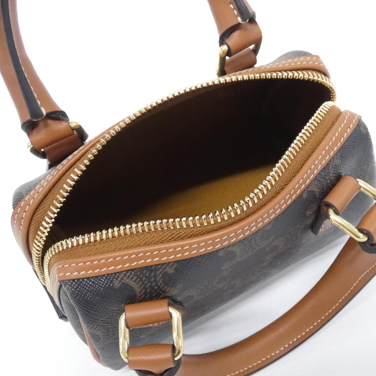 CELINE 10P042EUP Shoulder Canvas 4