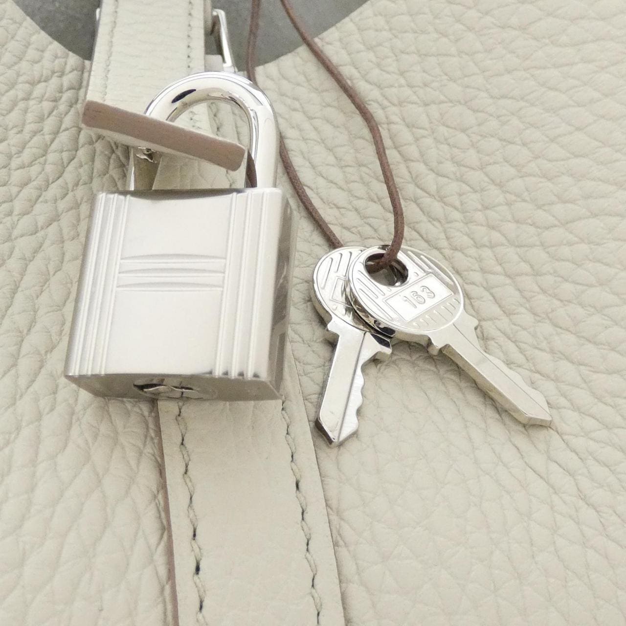 HERMES Picotin 056289CK Handbag Clemence 3