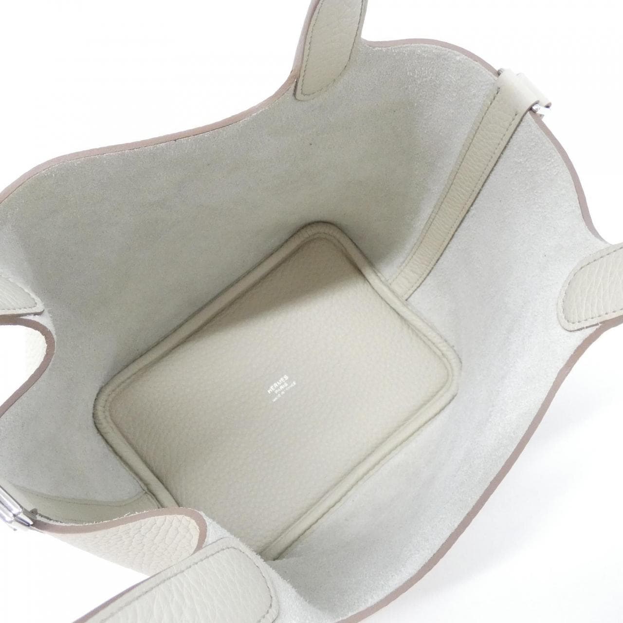 HERMES Picotin 056289CK Handbag Clemence 5