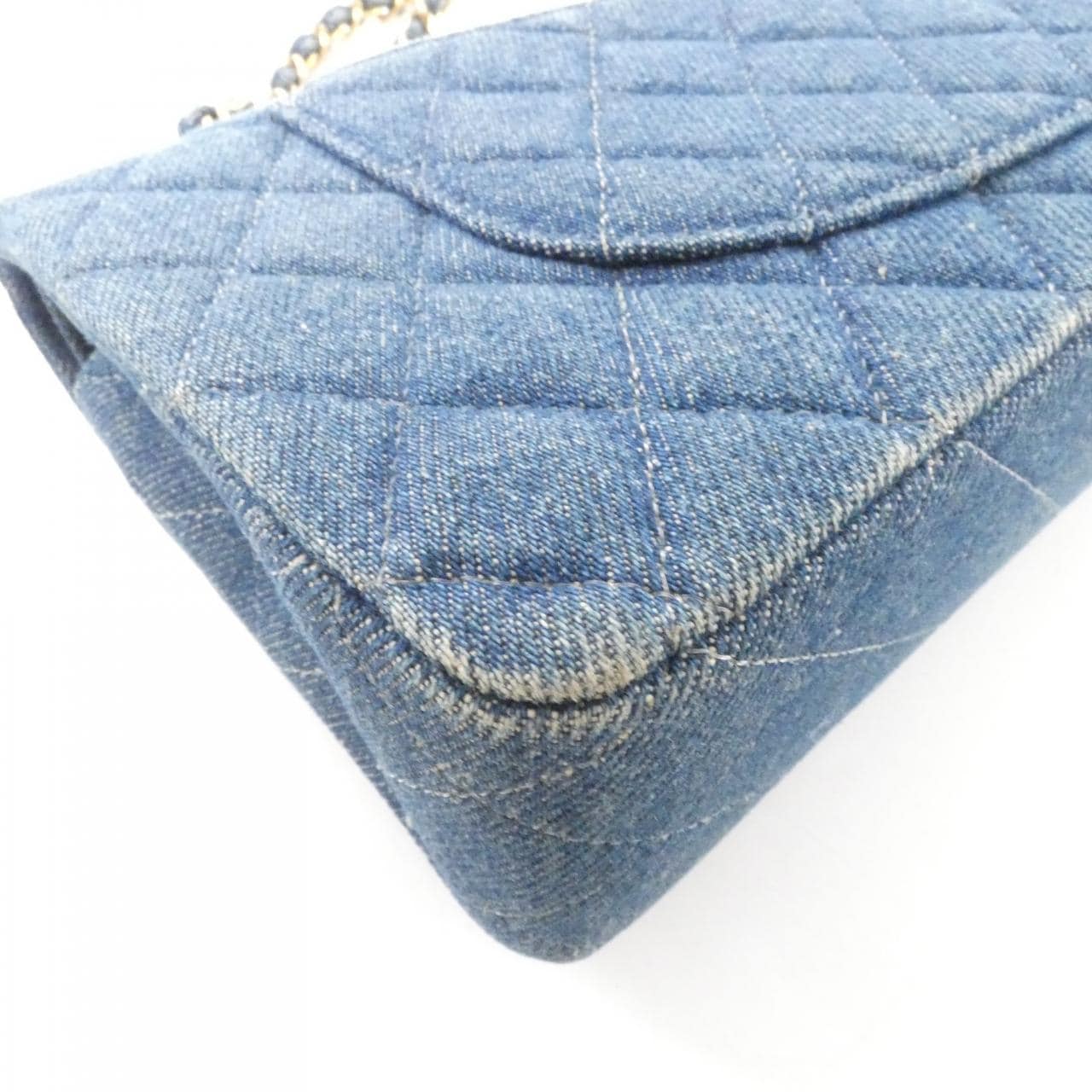 CHANEL Matelasse 1112 Shoulder Denim 3