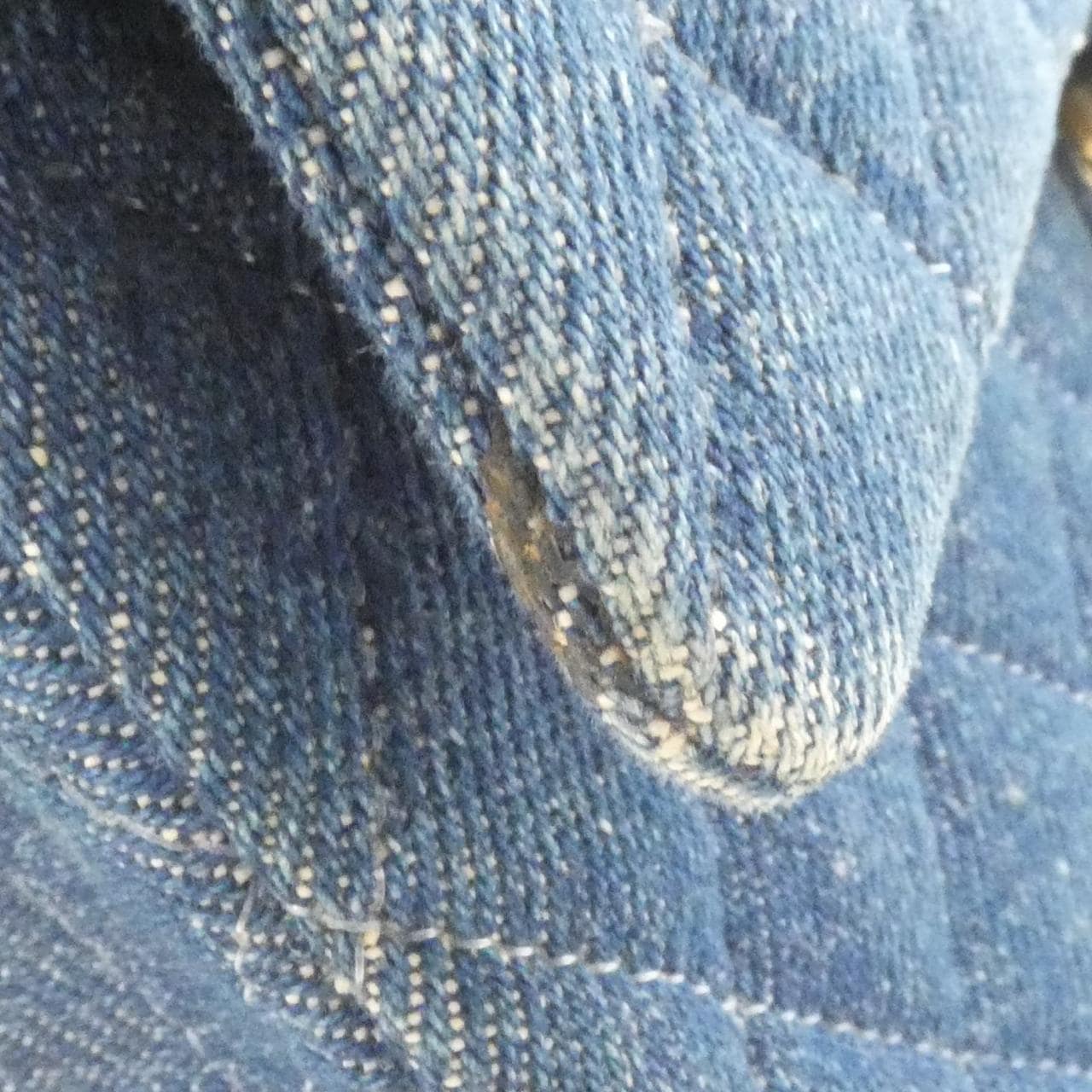 CHANEL Matelasse 1112 Shoulder Denim 4