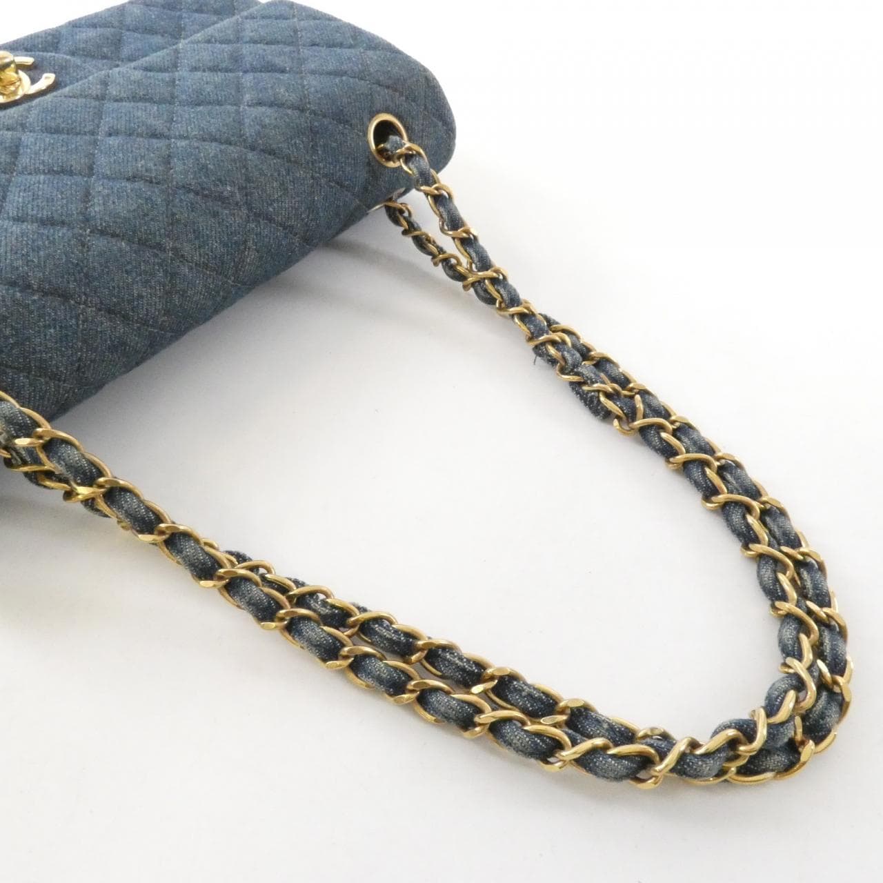CHANEL Matelasse 1112 Shoulder Denim 5