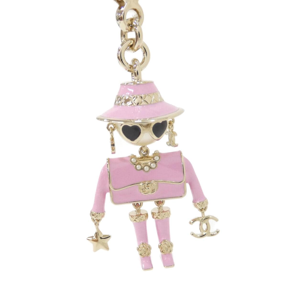 CHANEL ABG014 Key Case 2