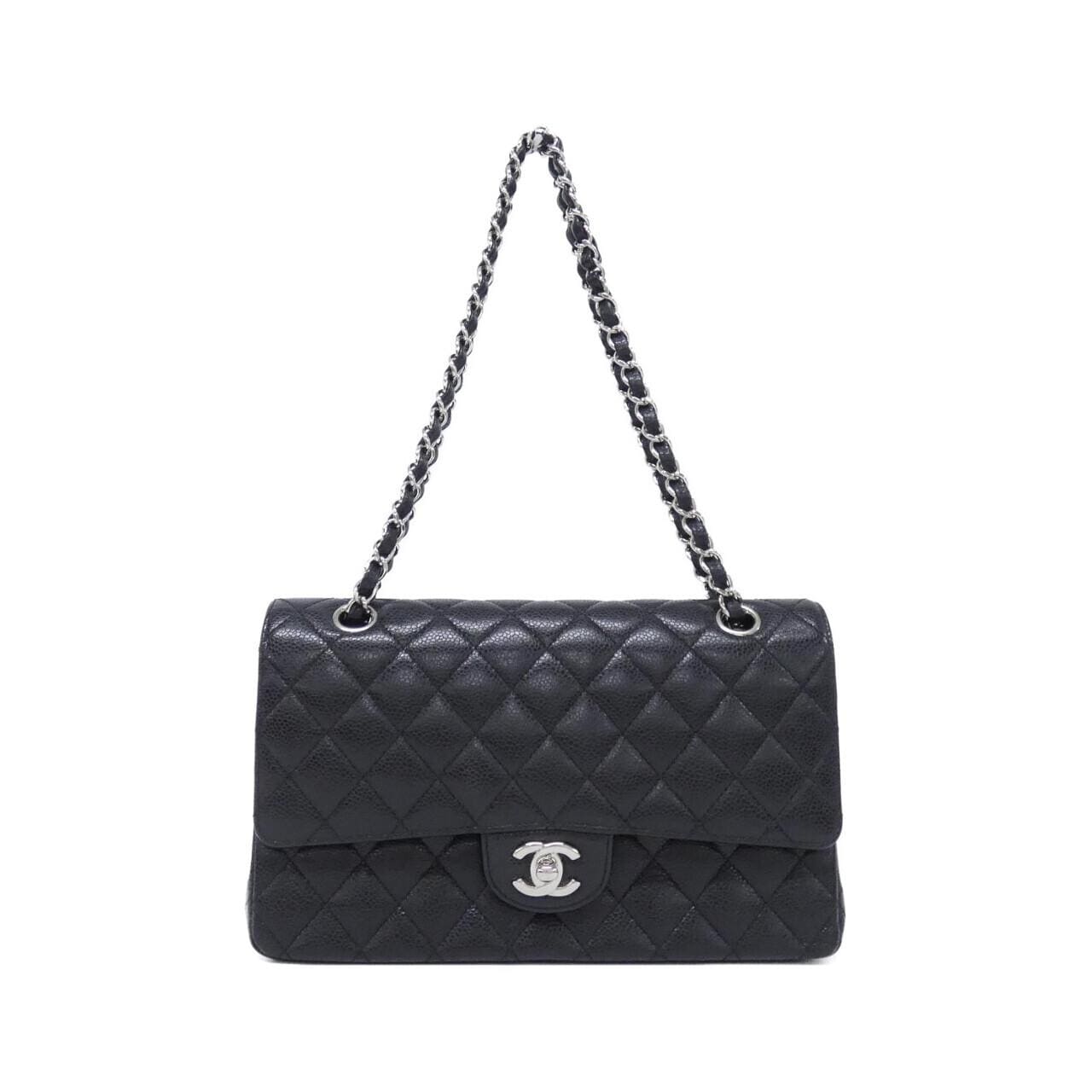CHANEL Matelasse 1112 Shoulder Grained Calfskin