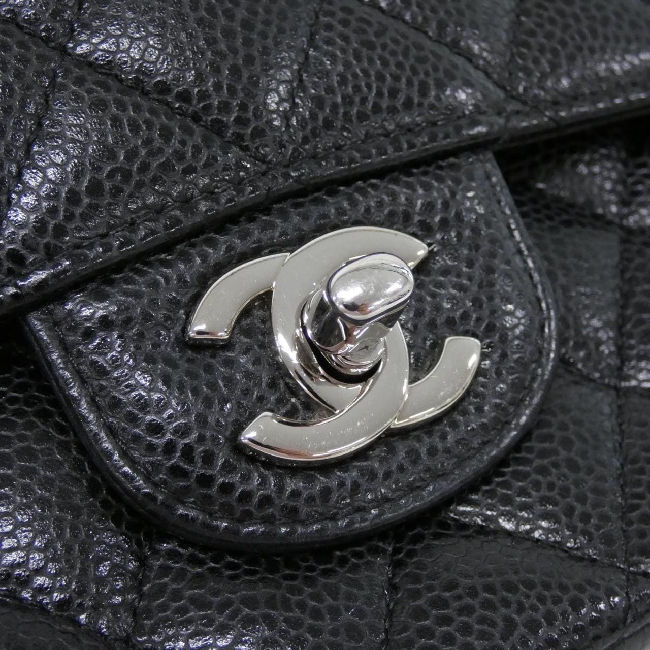 CHANEL Matelasse 1112 Shoulder Grained Calfskin 4