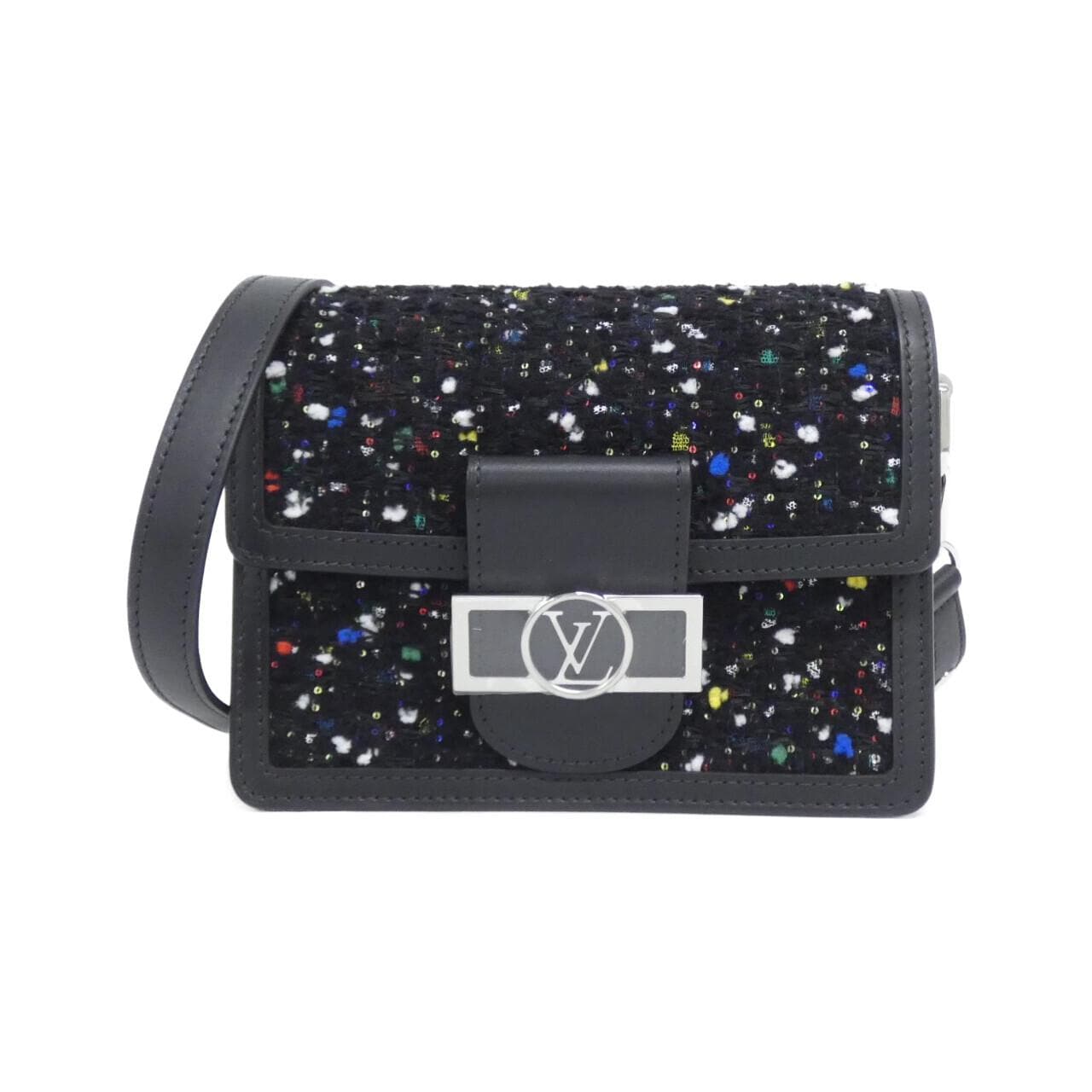 LOUIS VUITTON Dauphine M55491 Shoulder Tweed