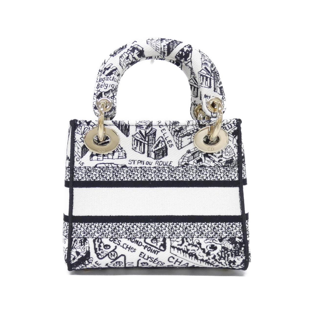 DIOR Lady Dior M0500 OOMP 手提包 帆布 2