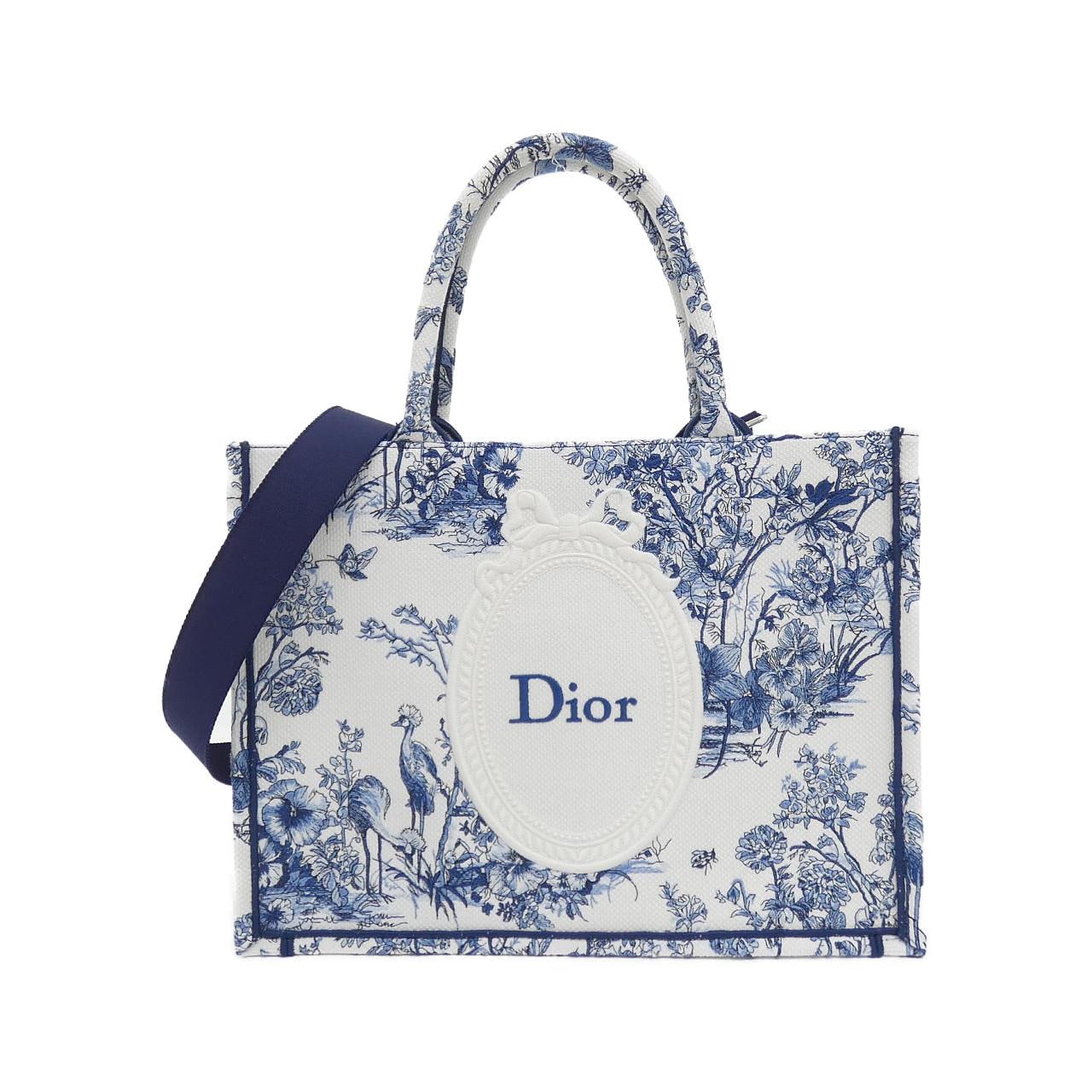 DIOR Book Tote M1354PEQM Tote Canvas