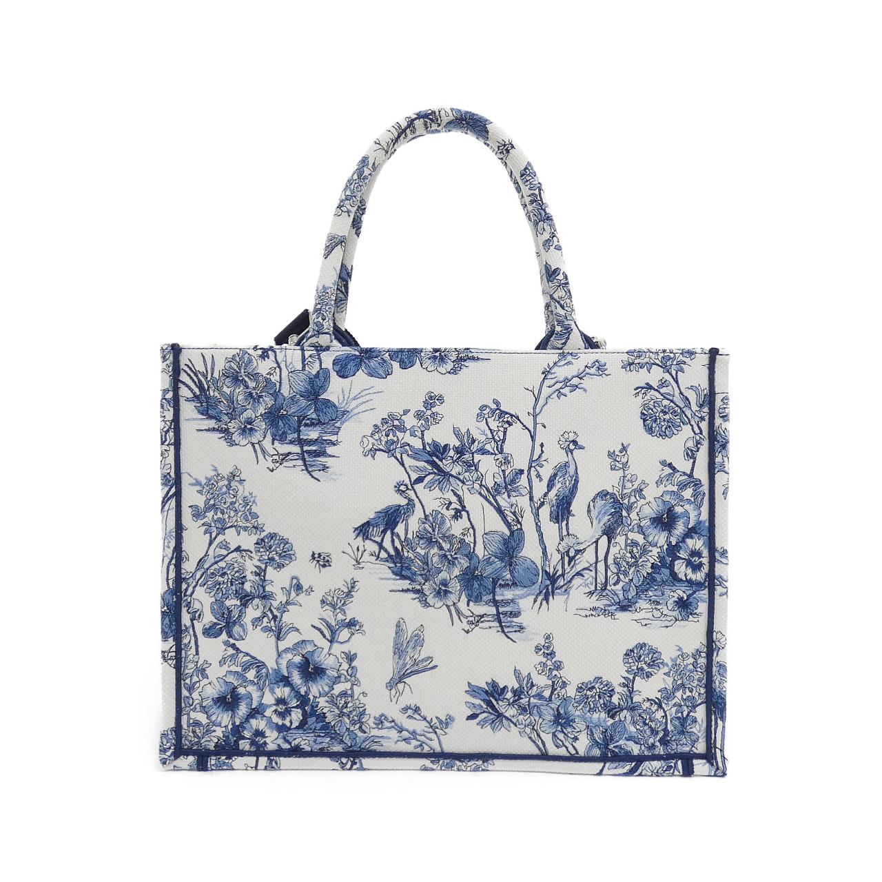 DIOR Book Tote M1354PEQM Tote Canvas 2