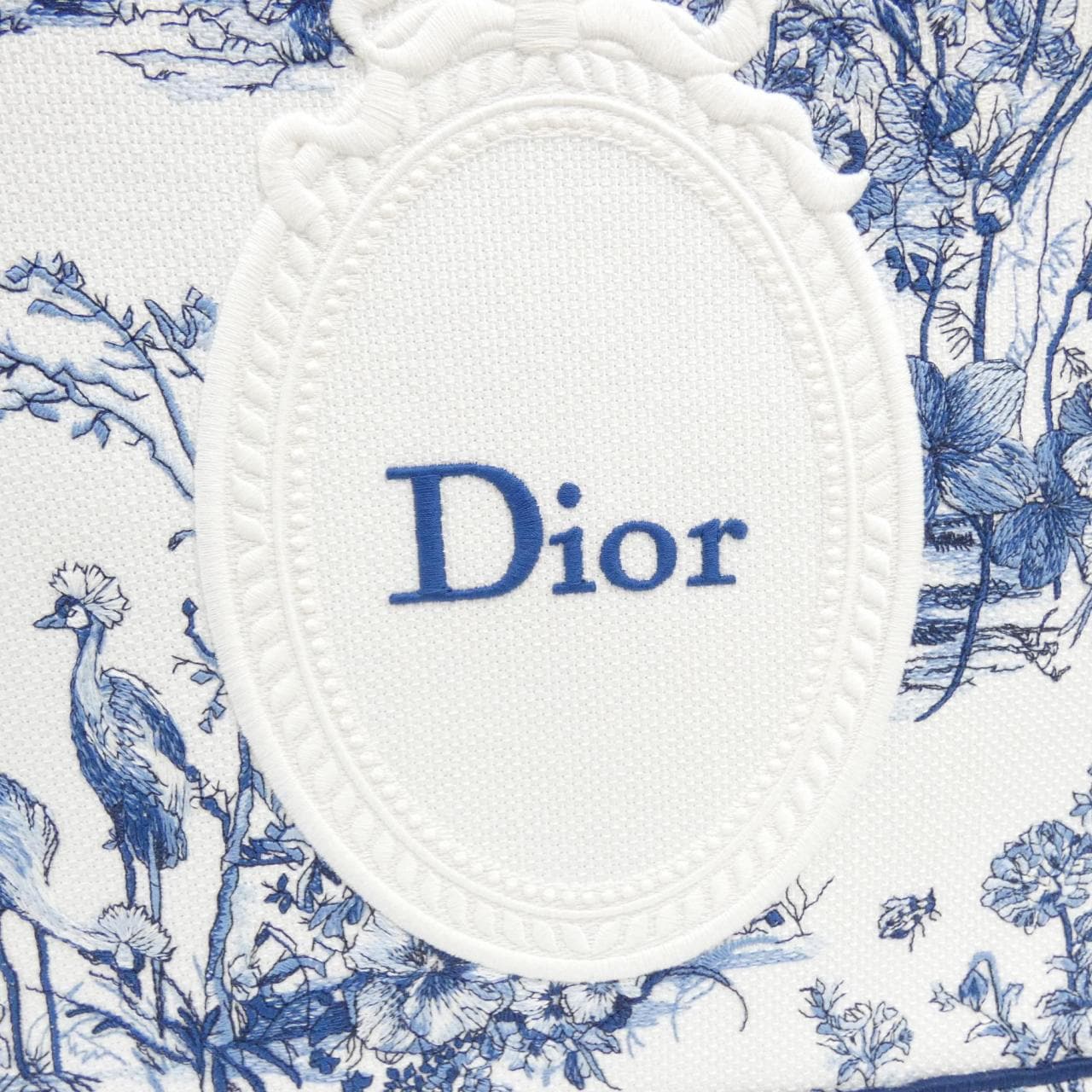 DIOR Book Tote M1354PEQM Tote Canvas 4