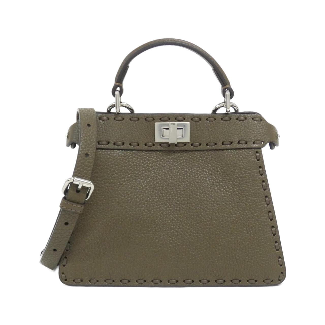 FENDI Peekaboo 8BN335 ARBB 手提包 皮革