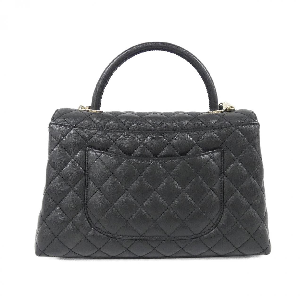 CHANEL Matelasse 92991 Handbag Grained Calfskin 2