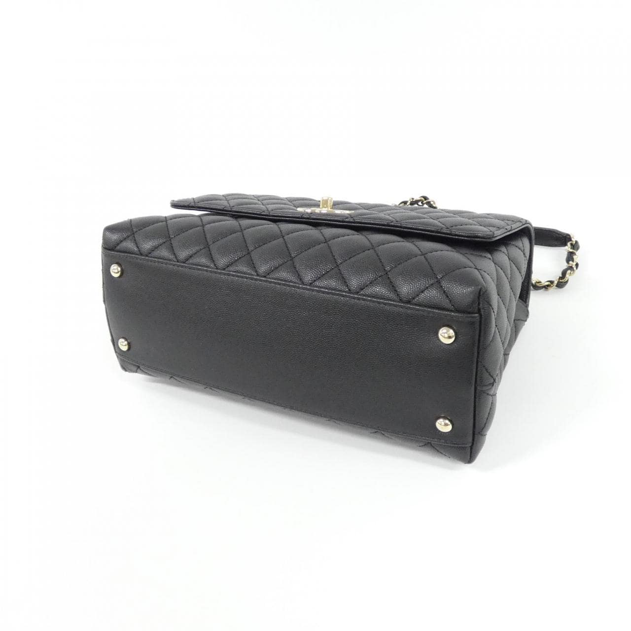 CHANEL Matelasse 92991 Handbag Grained Calfskin 3