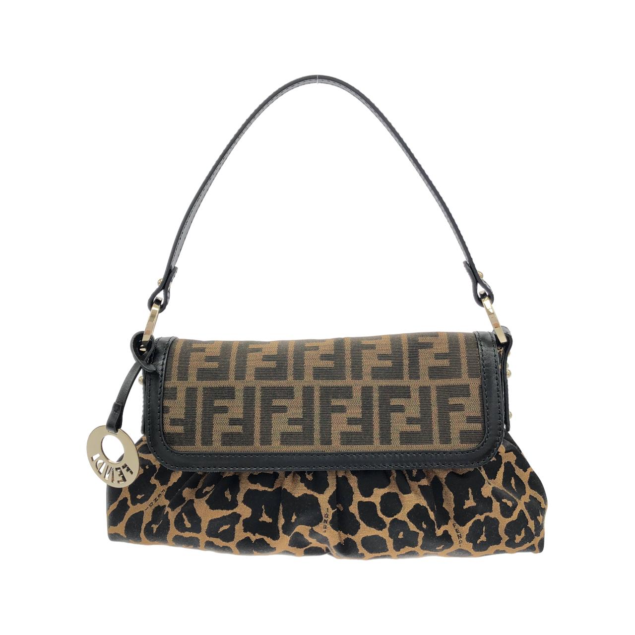 FENDI Baguette 8BR445 FY4 肩背包 帆布