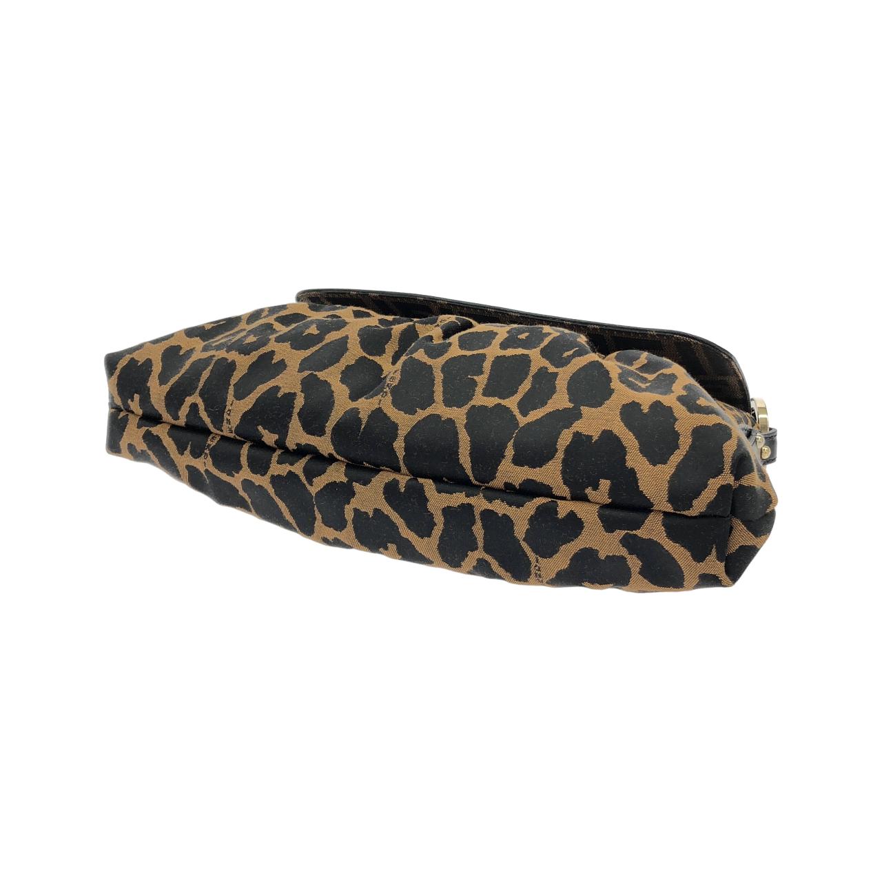 FENDI Baguette 8BR445 FY4 Shoulder Canvas 3