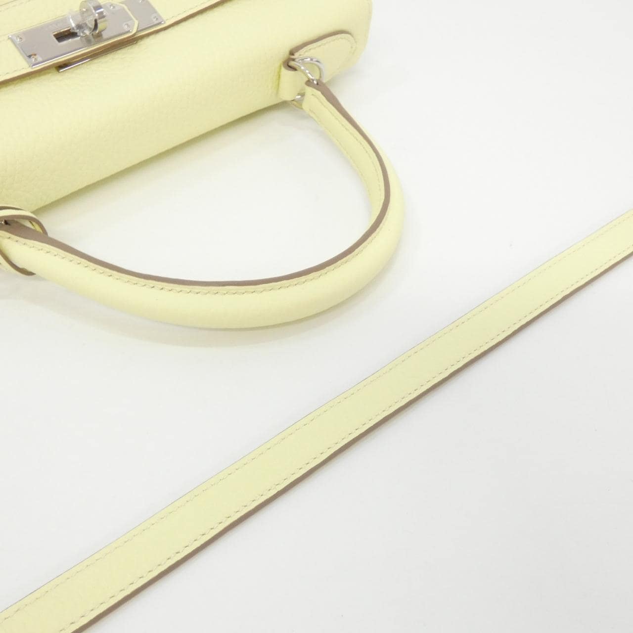 HERMES Kelly 028693CK Handbag Clemence 5