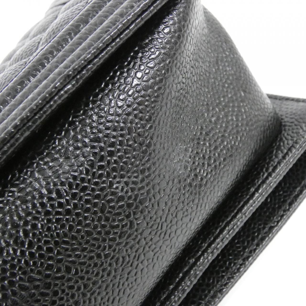CHANEL Boy Chanel 67086 Shoulder Grained Calfskin 4