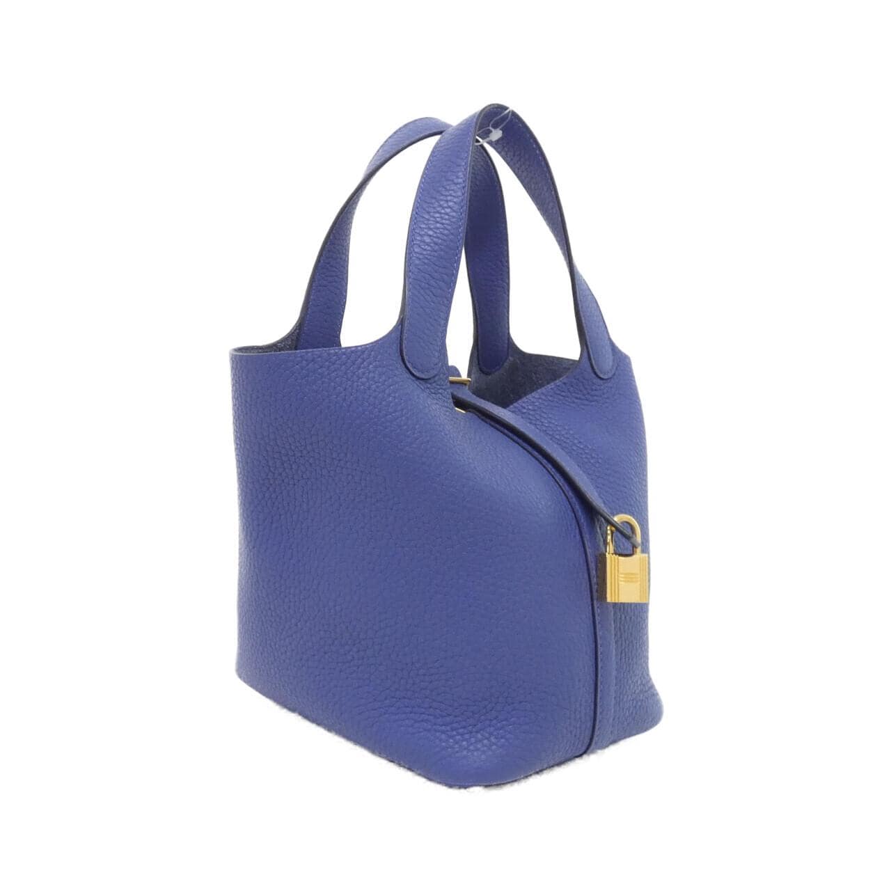 HERMES Picotin 056289CC Handbag Clemence