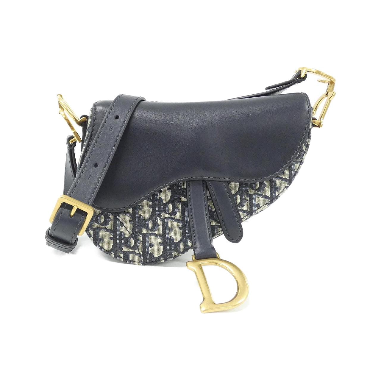 DIOR Saddle M0465CDSS Shoulder Canvas