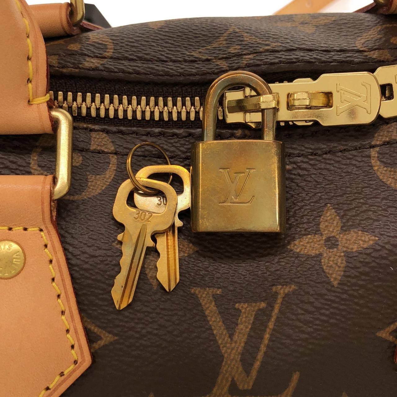 LOUIS VUITTON Speedy M41113 波士頓包 Monogram 3