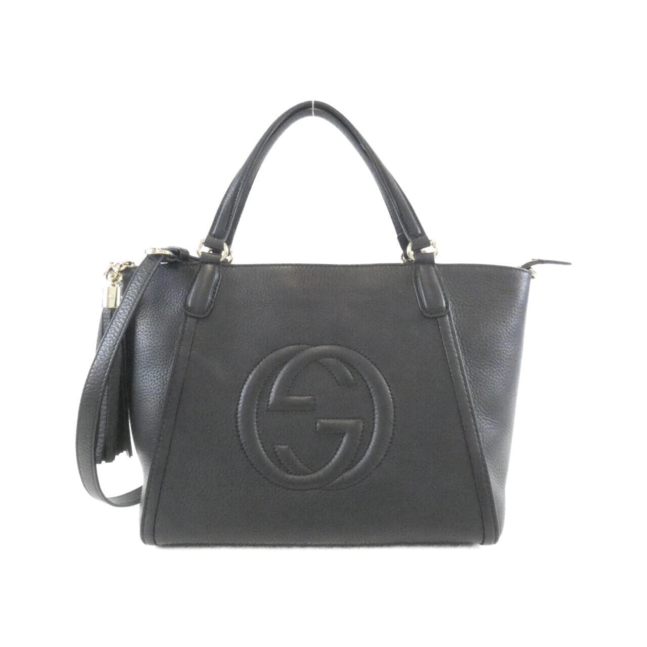 GUCCI Soho 369176 A7M0G Handbag Leather