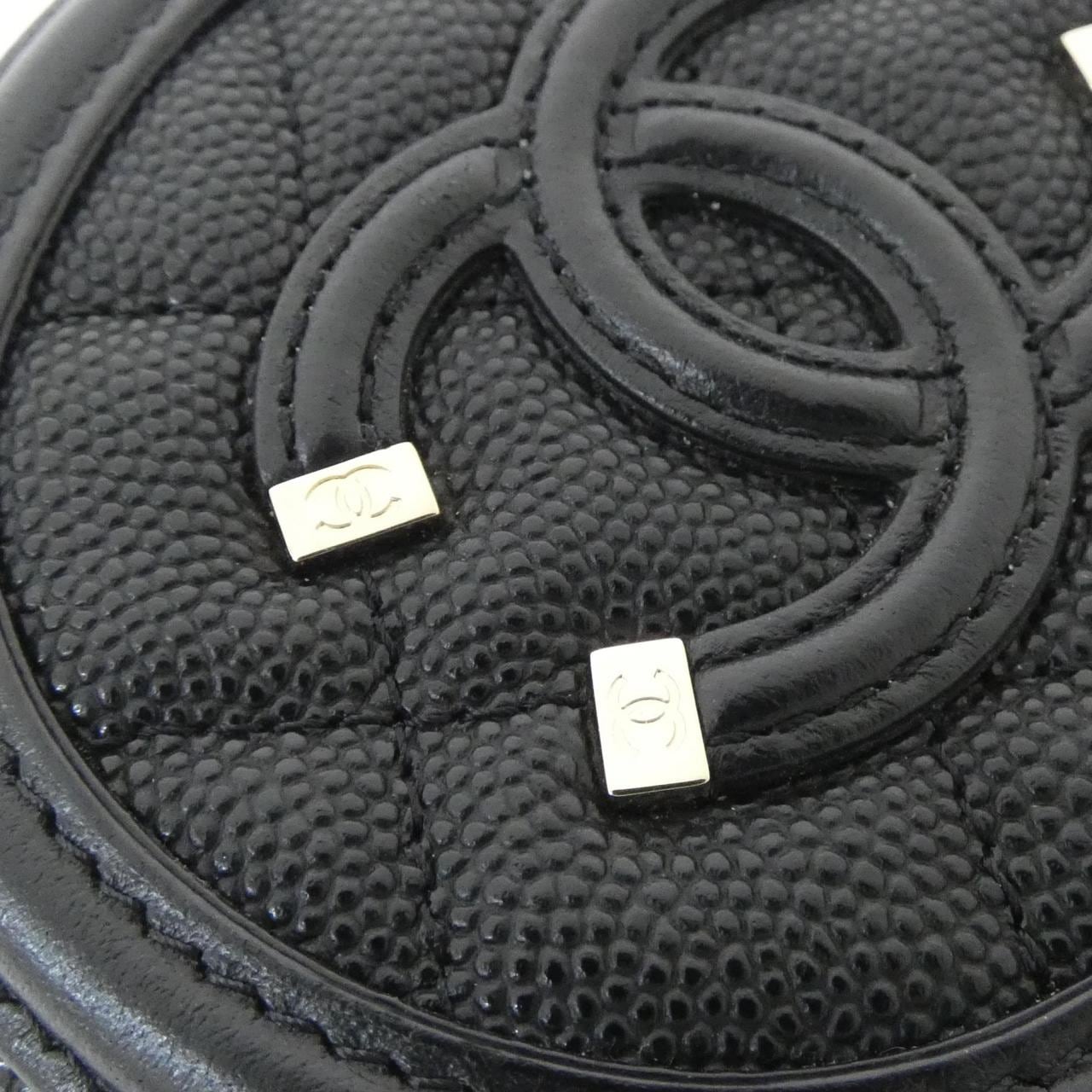 CHANEL 81458 散紙包 荔枝紋牛皮 3