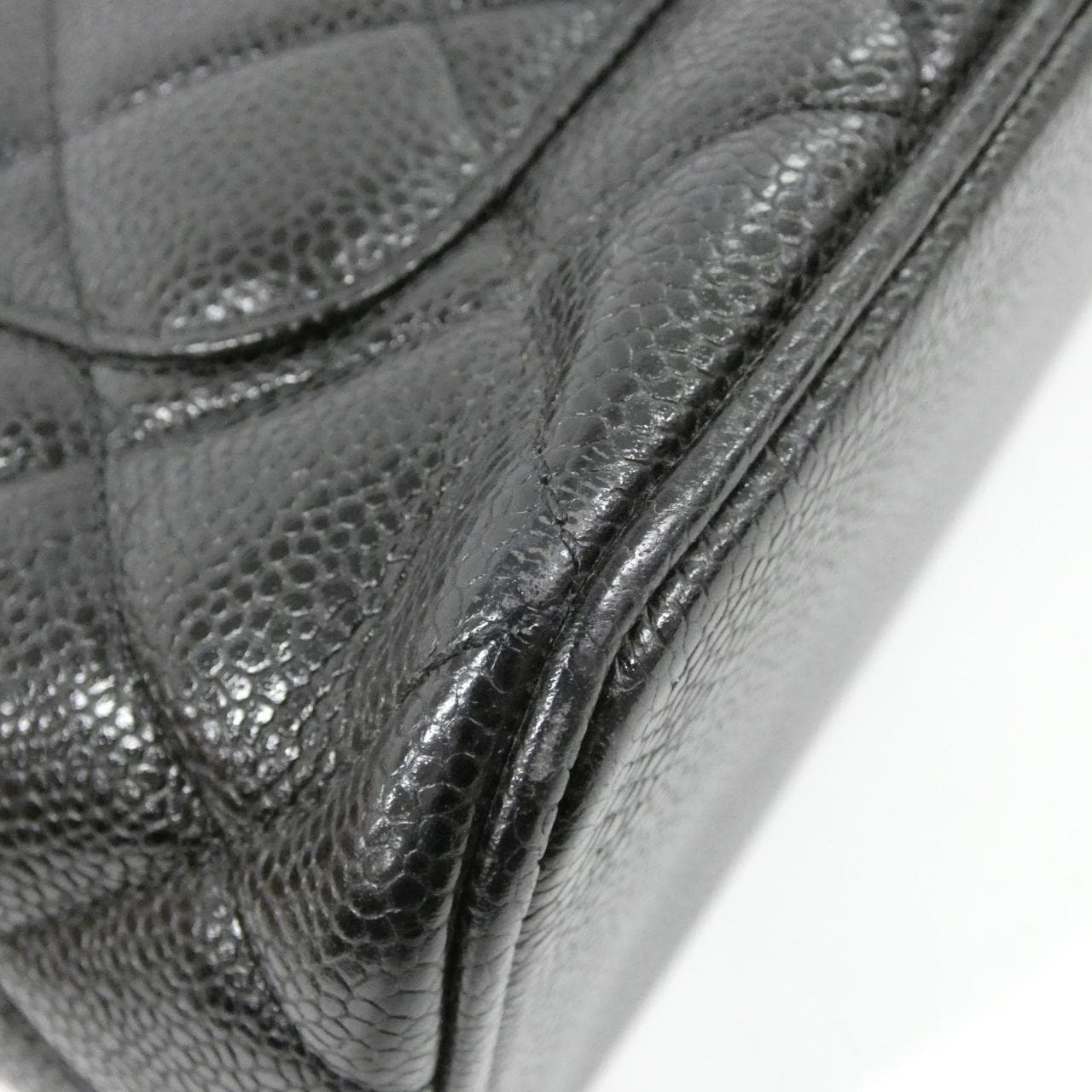 CHANEL Matelasse 1804 Handbag Grained Calfskin 4