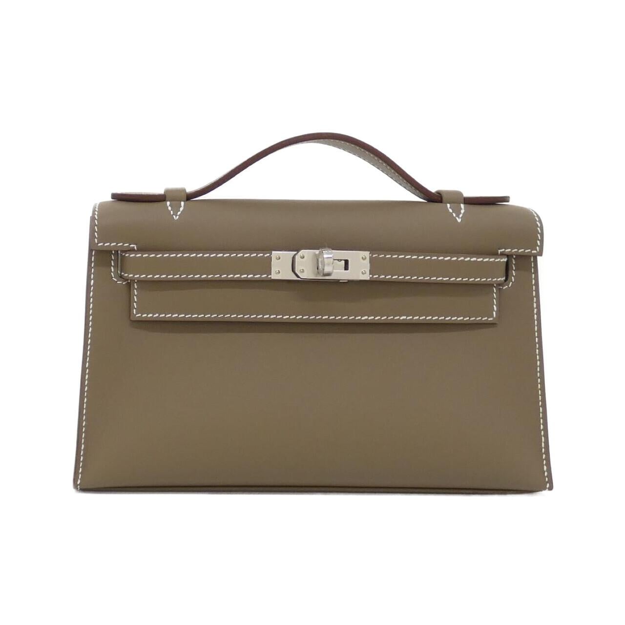 HERMES Kelly 049417CK Handbag Swift