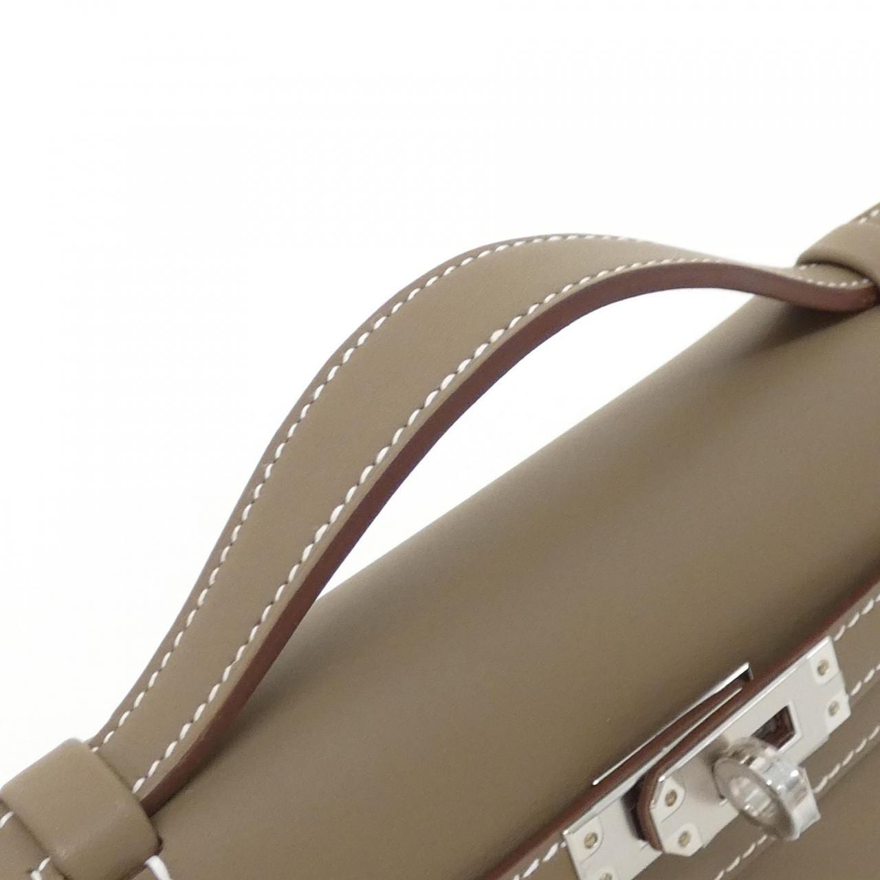 HERMES Kelly 049417CK Handbag Swift 4
