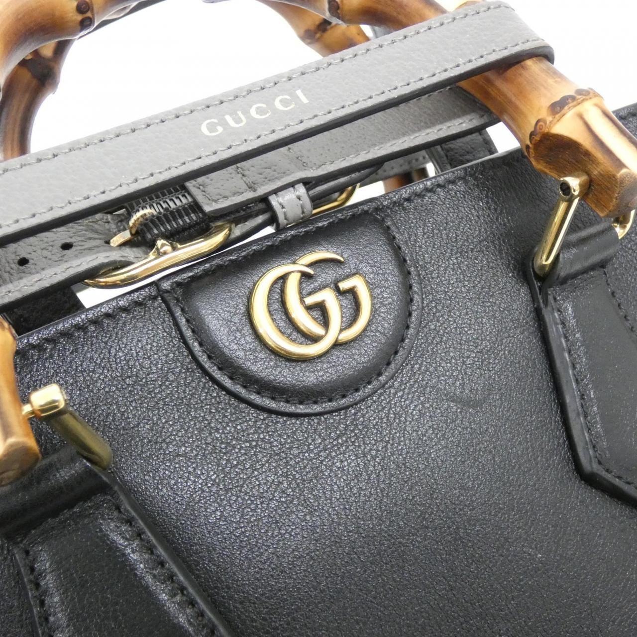 GUCCI 750396 UAAAY Handbag Leather 5