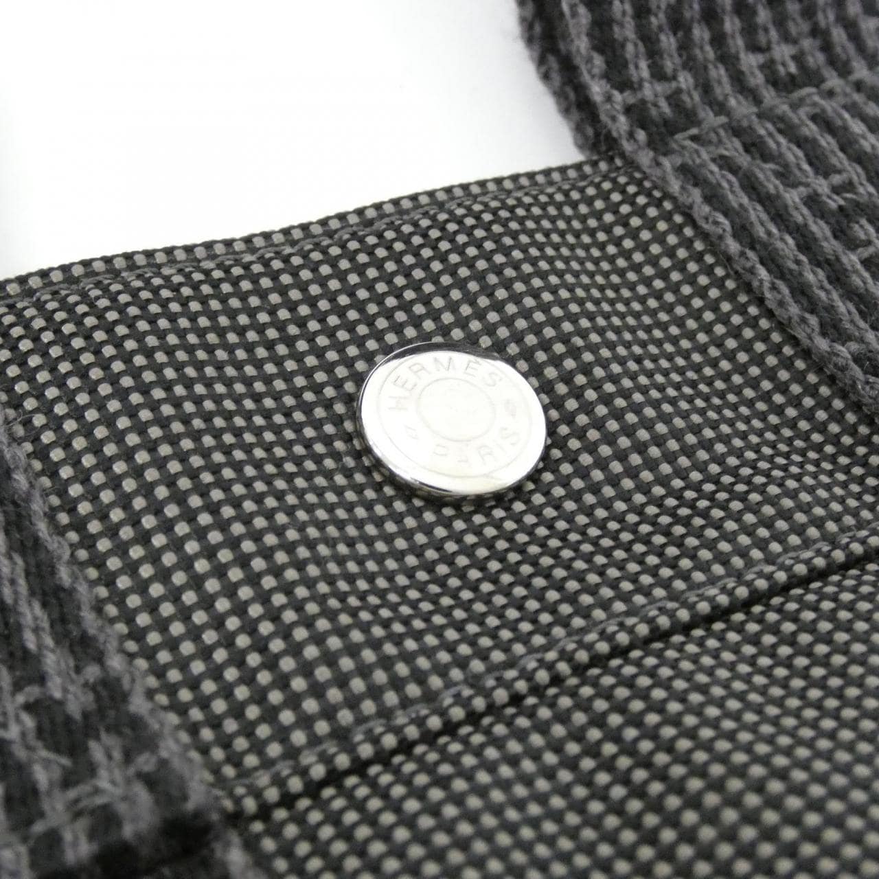 HERMES 101056M 手提包 帆布 3