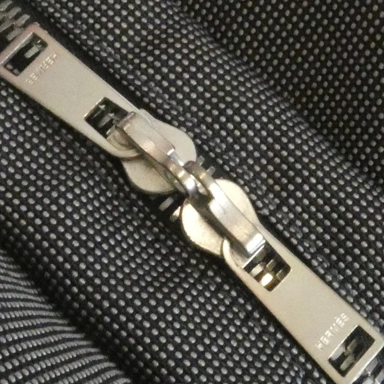HERMES 101056M 手提包 帆布 4