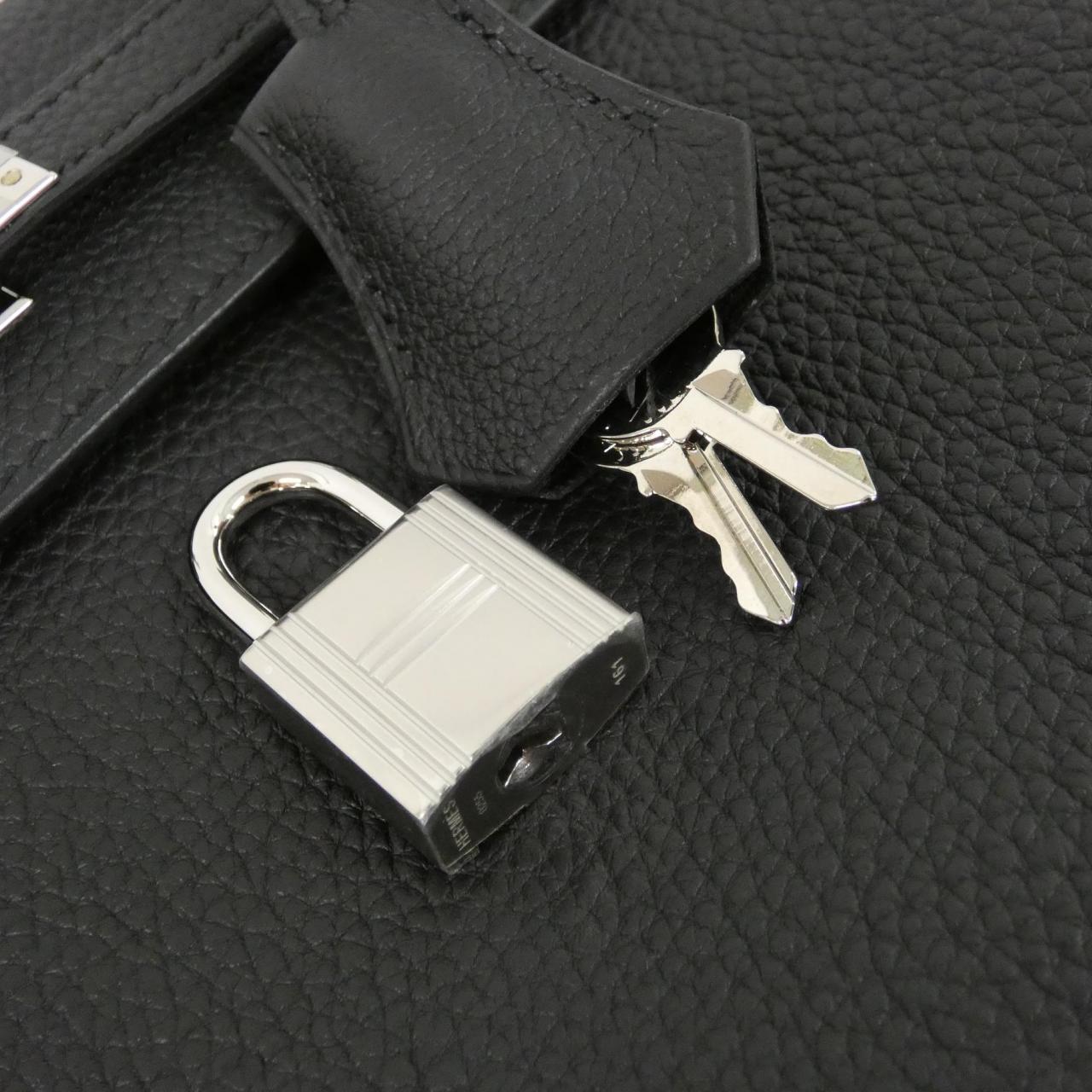 HERMES Kelly 044624CK Handbag Togo 4