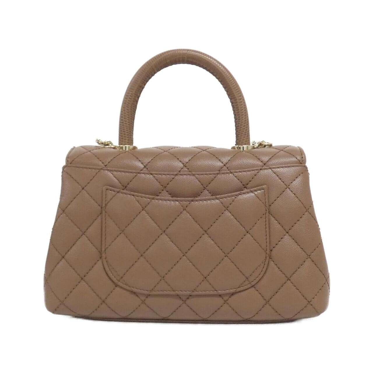 CHANEL Matelasse 92990 Handbag Grained Calfskin 2