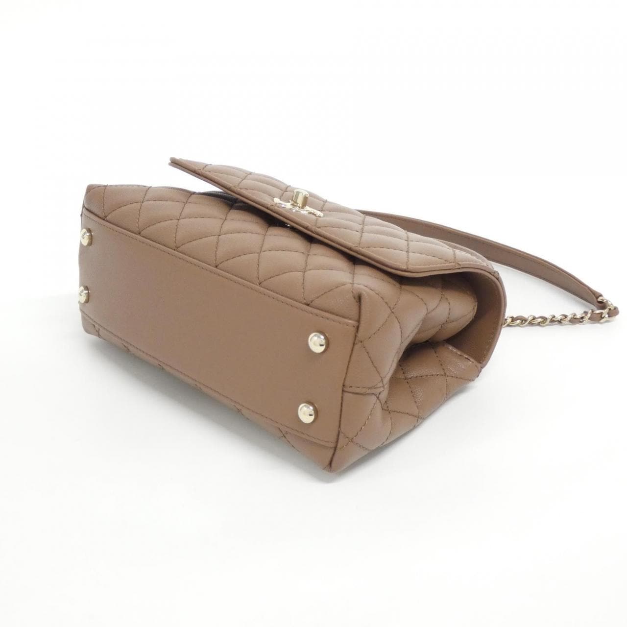 CHANEL Matelasse 92990 Handbag Grained Calfskin 3