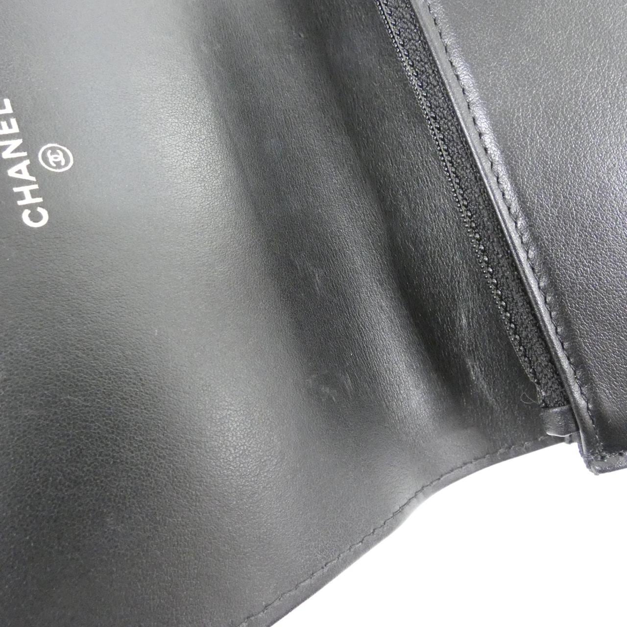 CHANEL Chanel 19 AP3465 銀包 荔枝紋牛皮 6