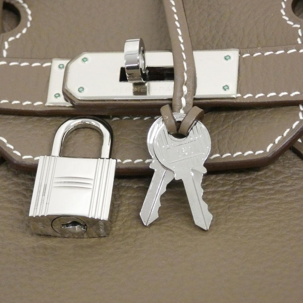 HERMES Birkin 030335CK Handbag Clemence 4