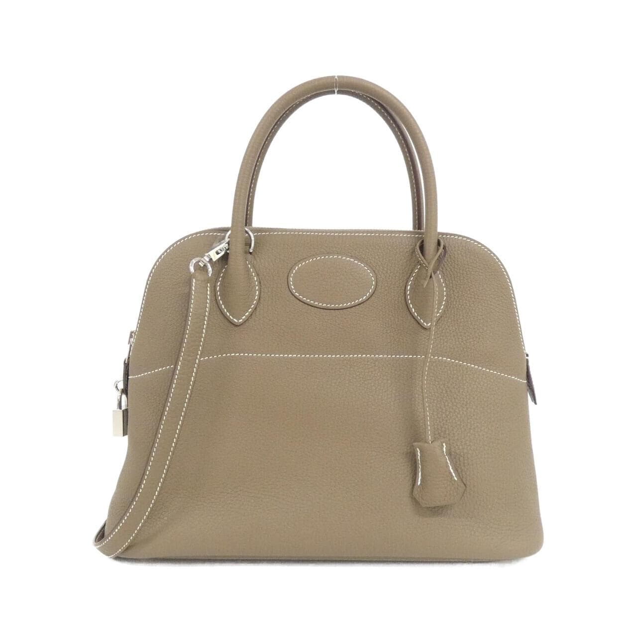 HERMES Bolide 073419CK Handbag Clemence