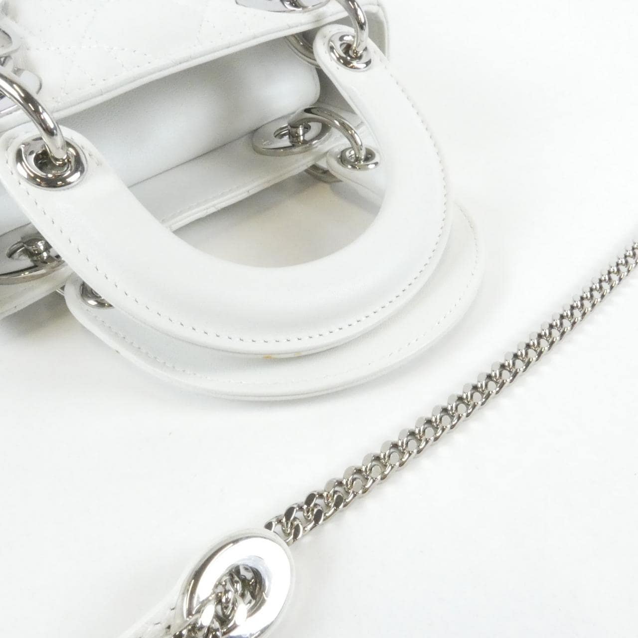 DIOR Lady Dior M0505PCAL 手提包 羊皮 5