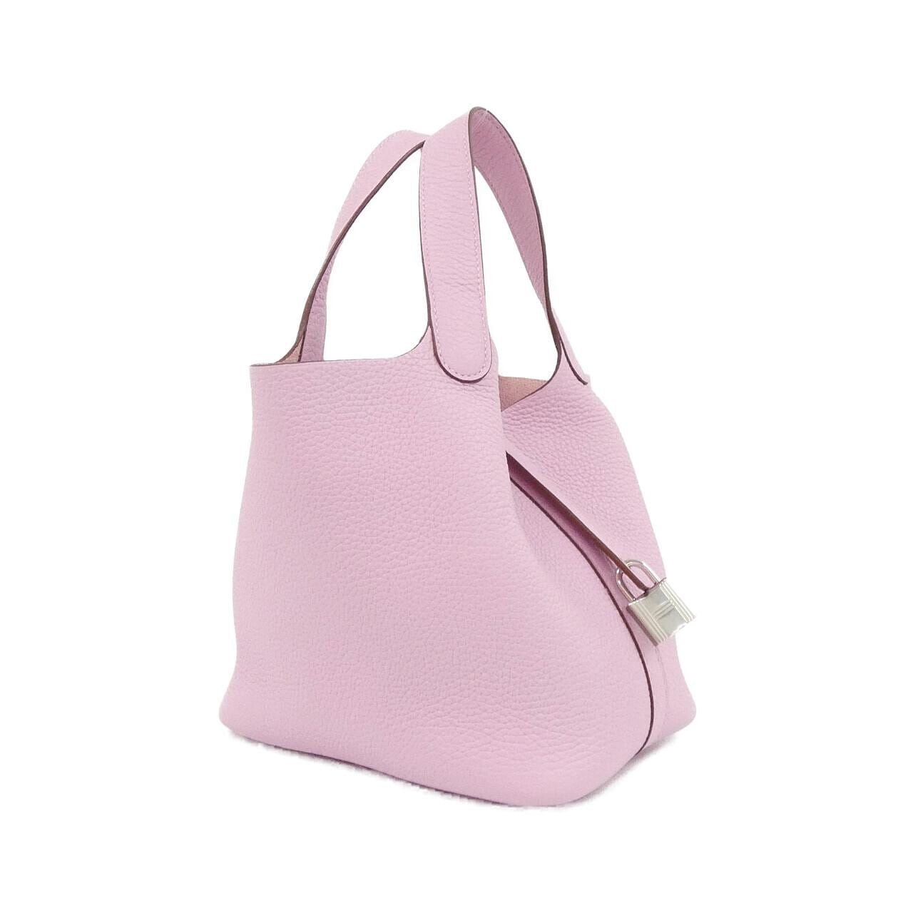 HERMES Picotin 056289CK Handbag Clemence