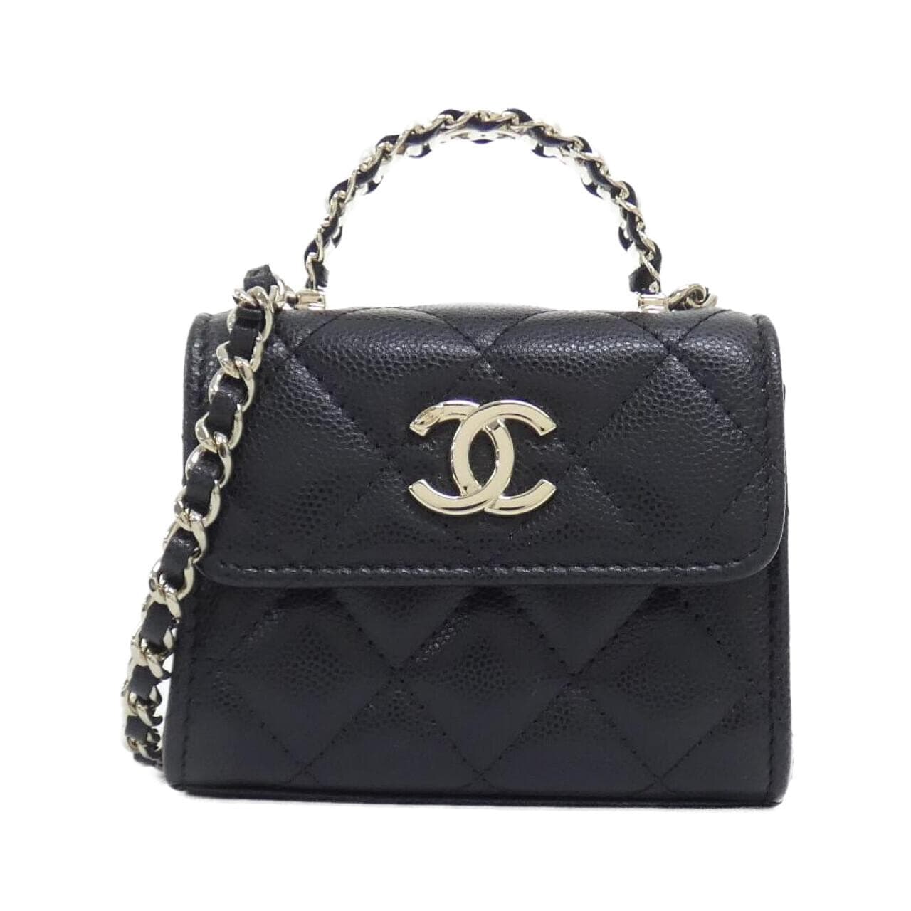 CHANEL AP4982 Wallet Grained Calfskin