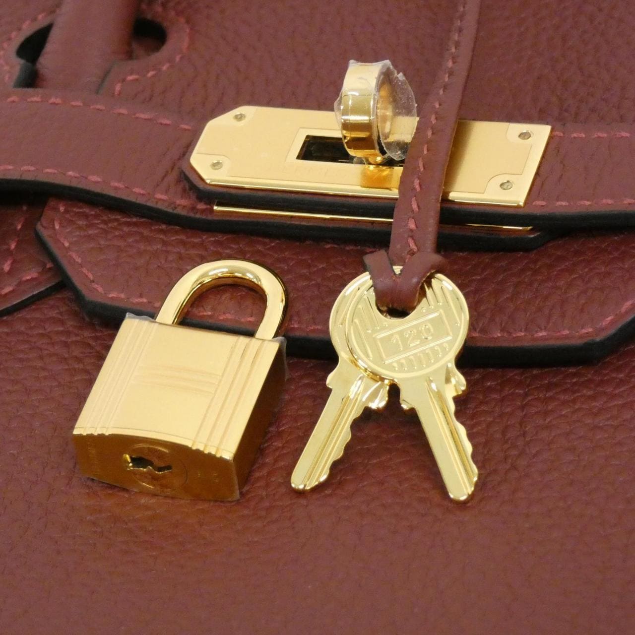 HERMES Birkin 027633CC Handbag Togo 4