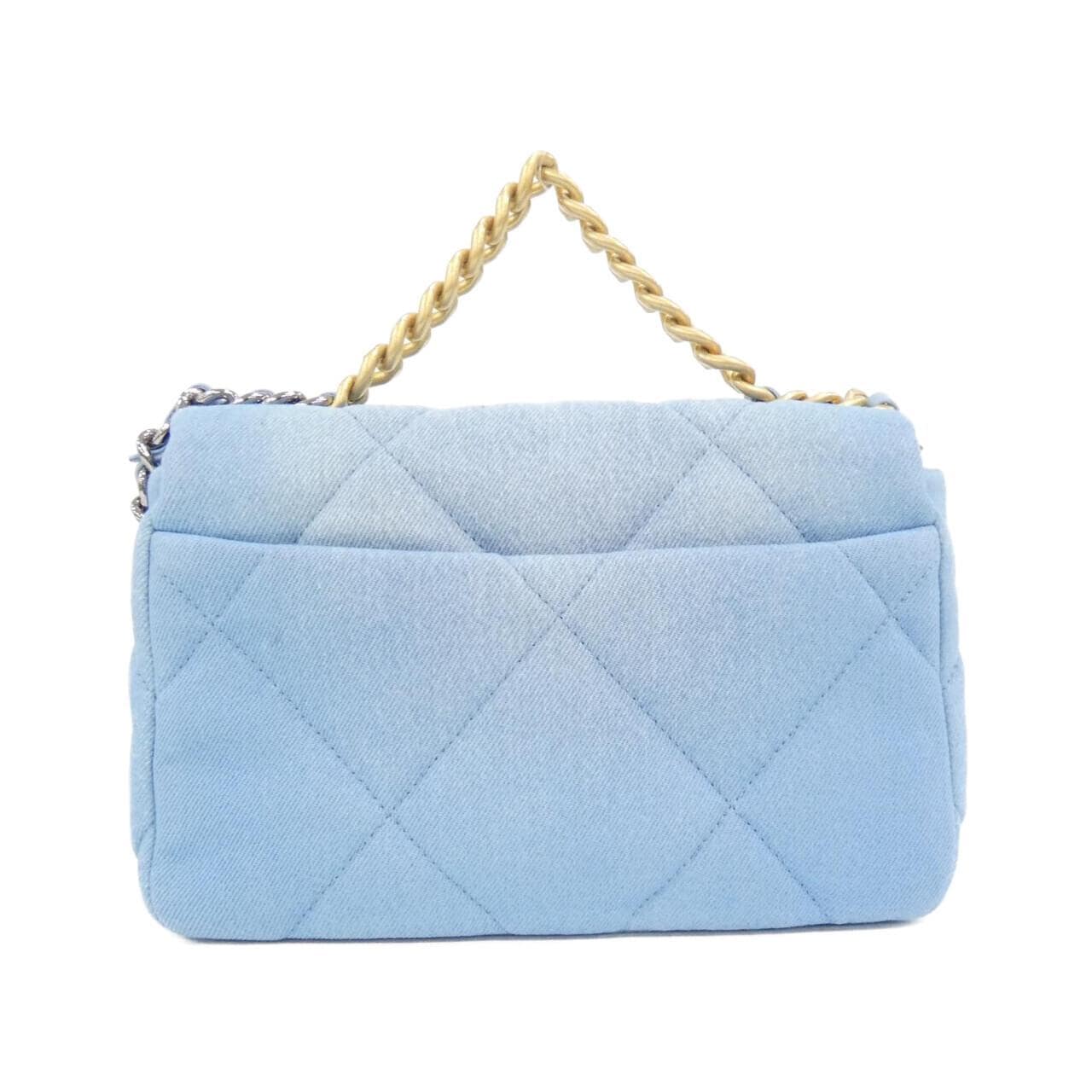 CHANEL Chanel 19 AS1160 Shoulder Denim 2