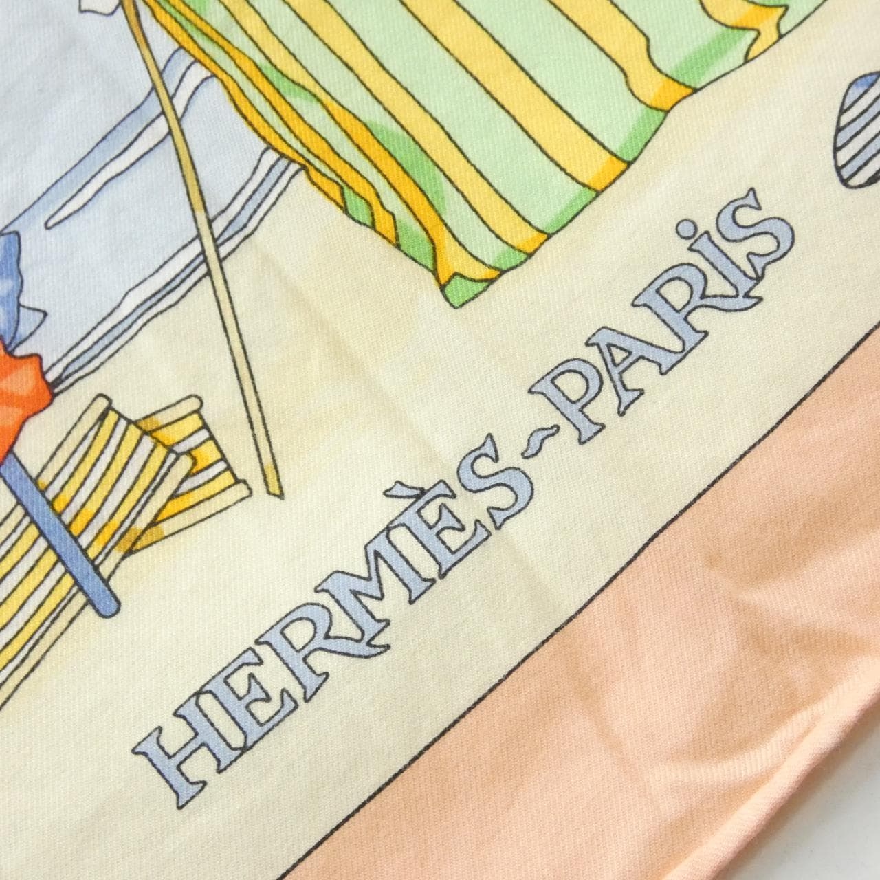HERMES Scarf Cotton 2