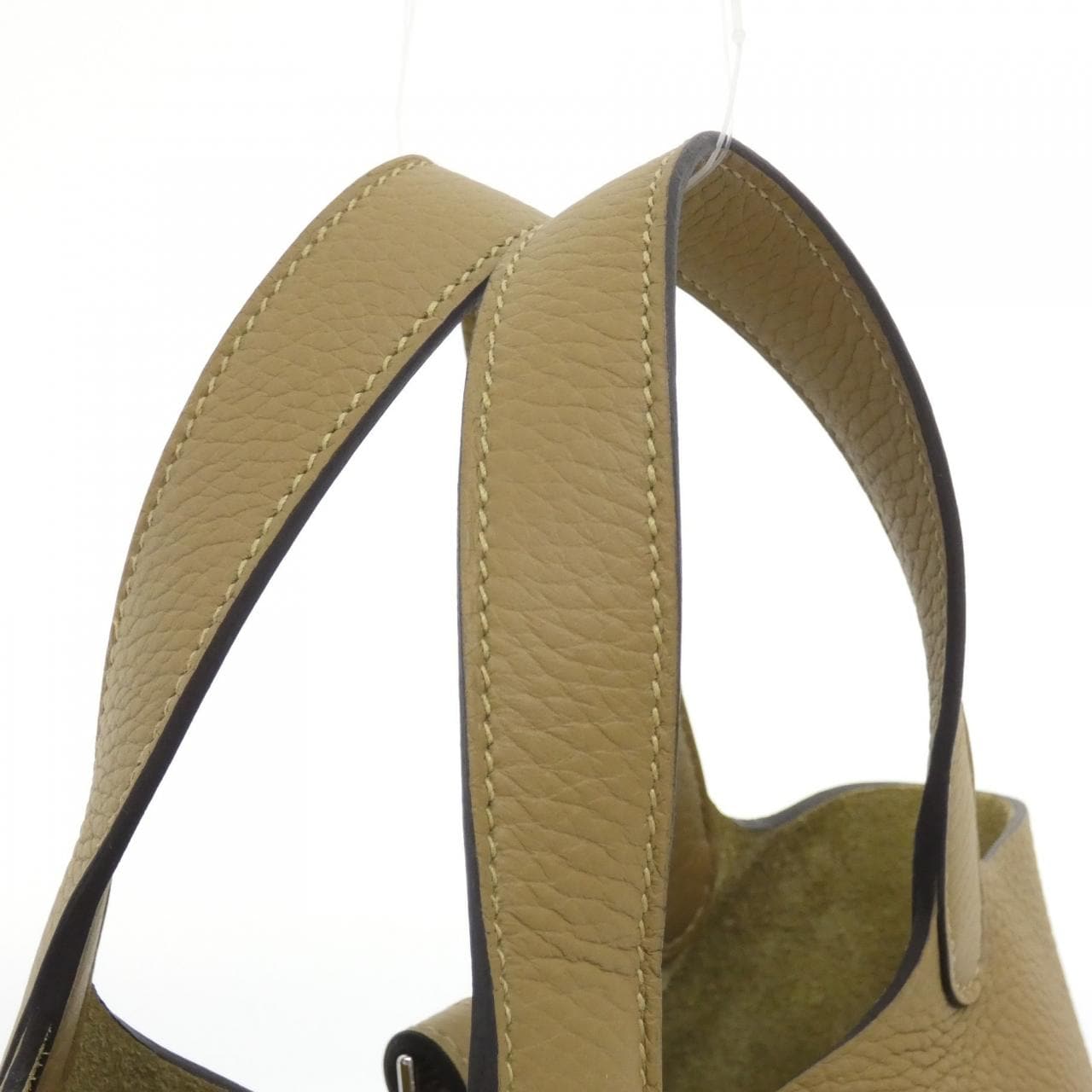 HERMES Picotin 056289CK Handbag Clemence 4