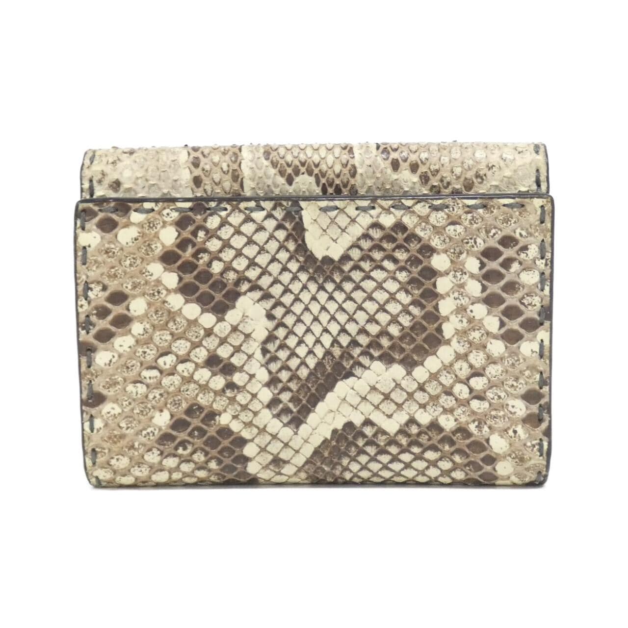 FENDI Peekaboo 8M0359 6DJ 銀包 蟒蛇皮 2